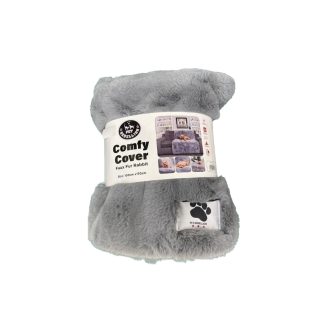 Comfy Cover faux fur blanket - Grey
