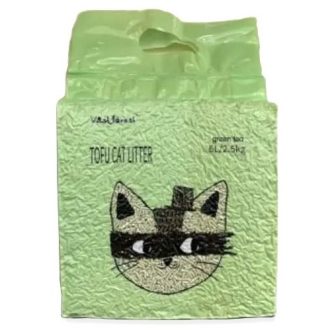 Tofu Green-tea Cat Litter 2.5kg Vacuum Package